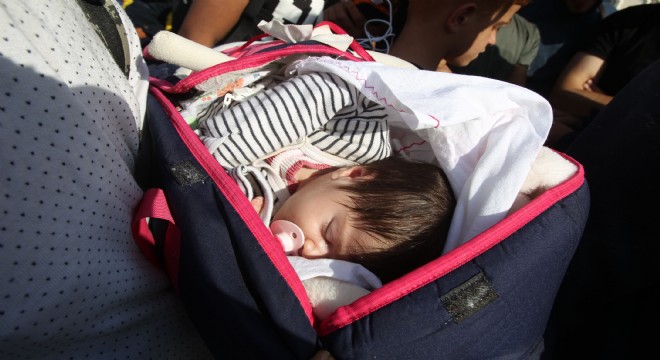 İki Haftalık Fatma Bebeği Sahil Güvenlik kurtardı!
