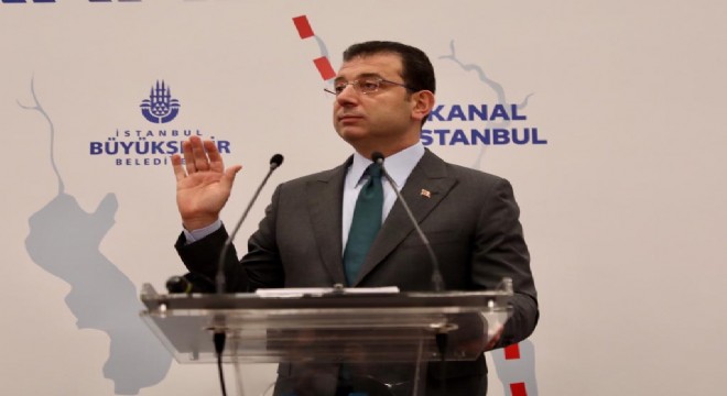 İmamoğlu,  Her vatandaş Kanal İstanbul’a itiraz etmeli”