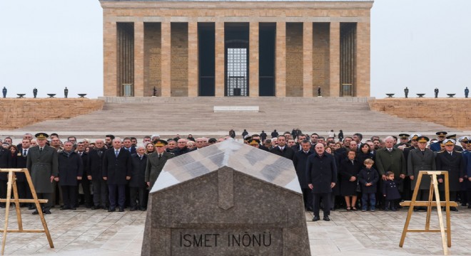 İnönü, vefatının 52’inci yılında törenle anıldı.