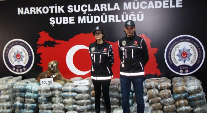 İzmir-Çeşme otobanında dev uyuşturucu operasyonu!