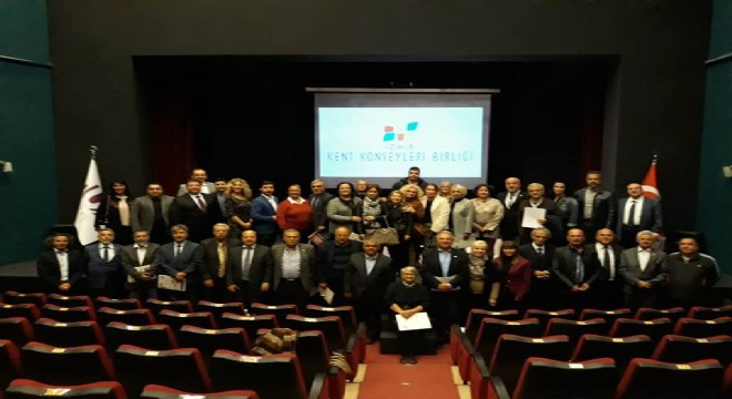 İzmir Kent Konseyleri Birliği Urla da toplandı