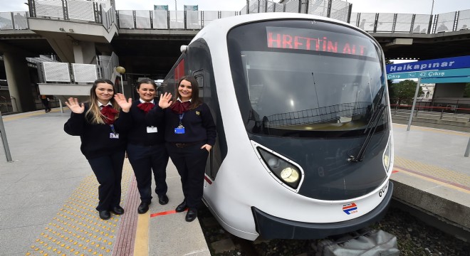 İzmir Metrosu 19 yılda  1 milyar  yolcu taşıdı