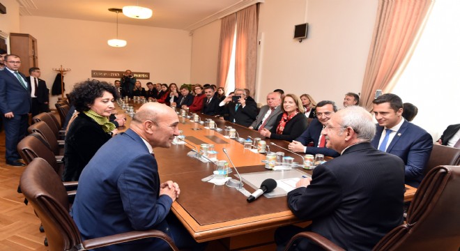 İzmir in başkanları 2 lideri ve Anıtkabir i ziyaret etti