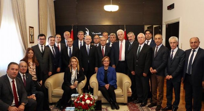 İzmirli Başkanlardan Kılıçdaroğlu ziyareti