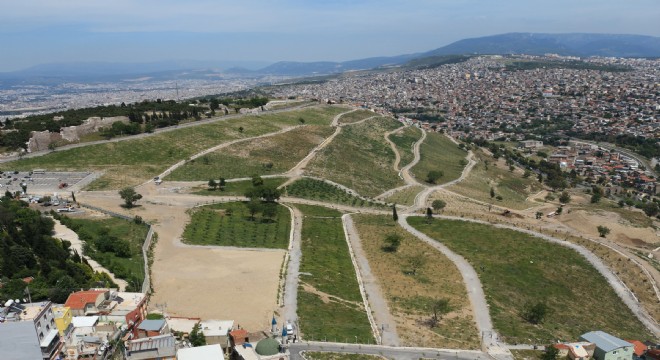 Kadifekale’de  yeşil seferberlik 