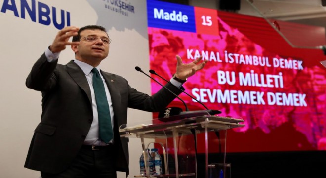 Kanal İstanbul’a neden karşı olduklarını 15 maddede açıkladı