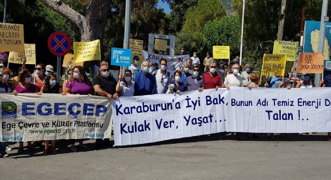 Karaburun’da bu kez de GES isyanı!