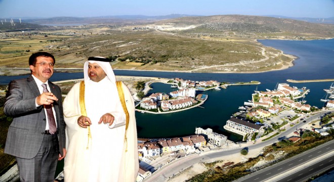 Katar Ekonomi Bakanı Çeşme yi ziyaret etti