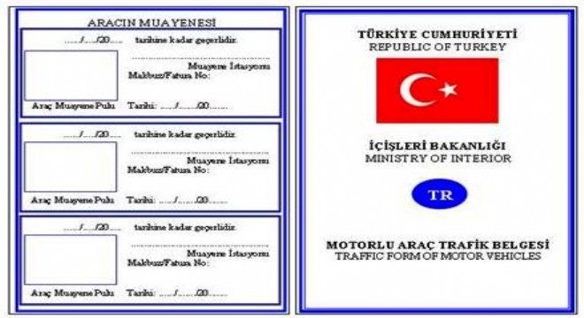 Motorlu Araç Trafik Belgesi Kalkıyor!