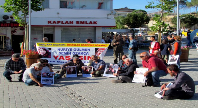 Nuriye ve Semih öğretmen için ikinci oturma eylemi