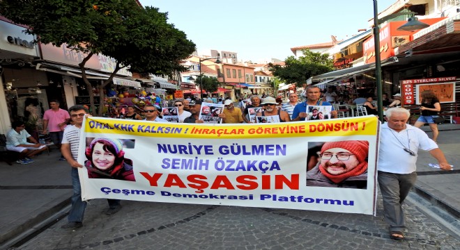 Nuriye ve Semih öğretmenler ölmesin diye yürüdüler