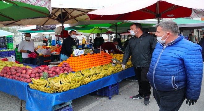 Oran’dan Pazar denetimi