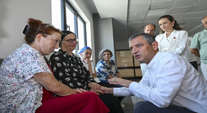 Özgür Özel Murat Çalık için İzmir de
