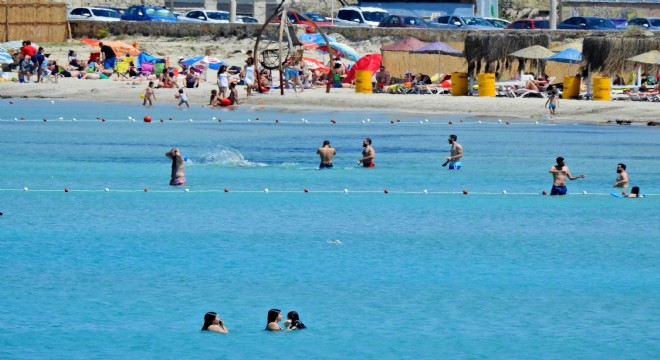 Pırlanta Koyu nda Halk Plajı açıldı