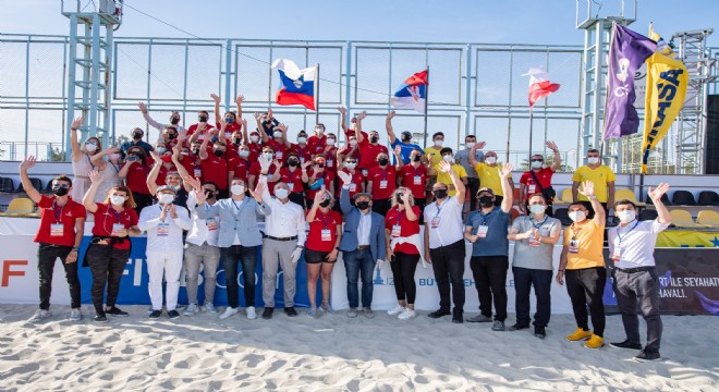 Plaj voleybolunda şampiyon Türkiye