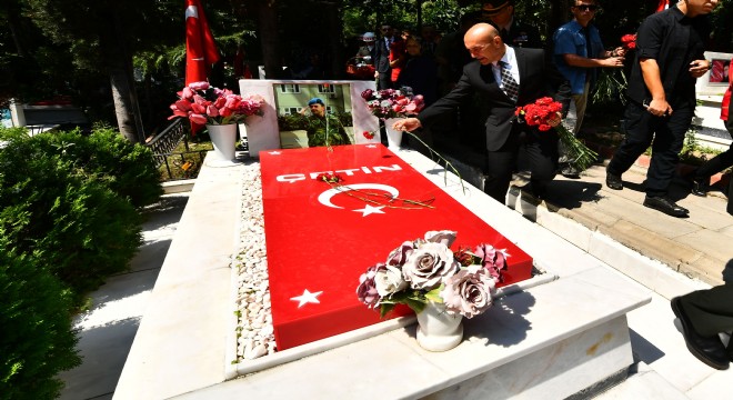 Soyer, 15 Temmuz şehitlerini anma törenine katıldı