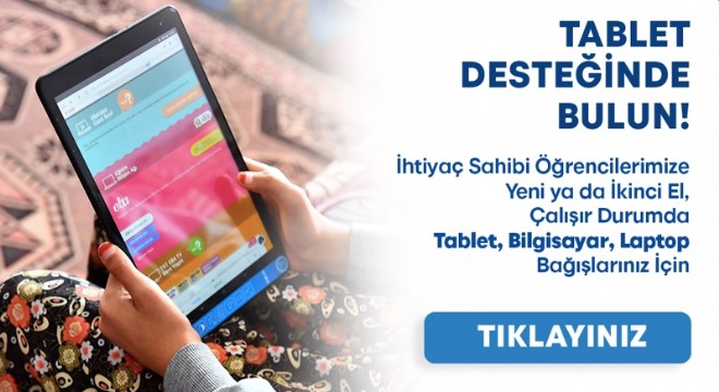 Soyer’den “askıda tablet” kampanyası