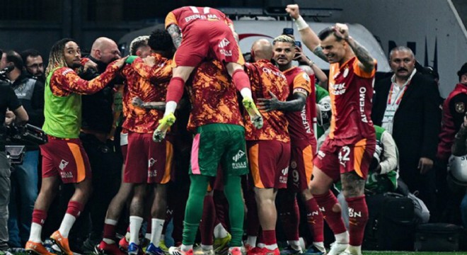 Süper Lig de şampiyon Galatasaray