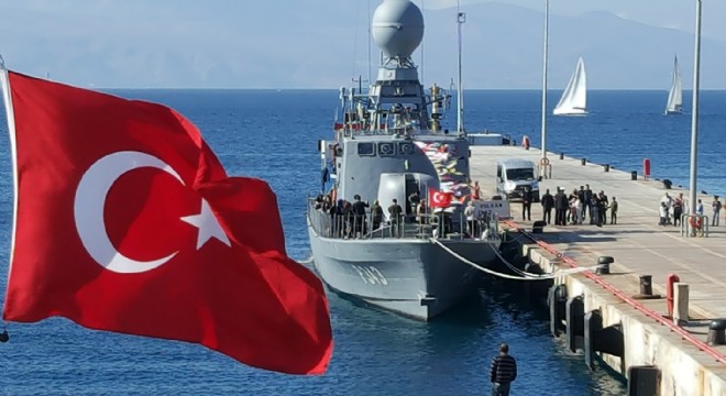 TCG Volkan’a yoğun ilgi