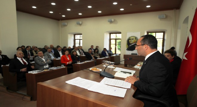 Urla Belediye Meclisi nin yeni dönem toplantısı gerçekleştirildi