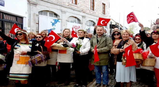 Urla Ot Bayramı’na neşeli açılış