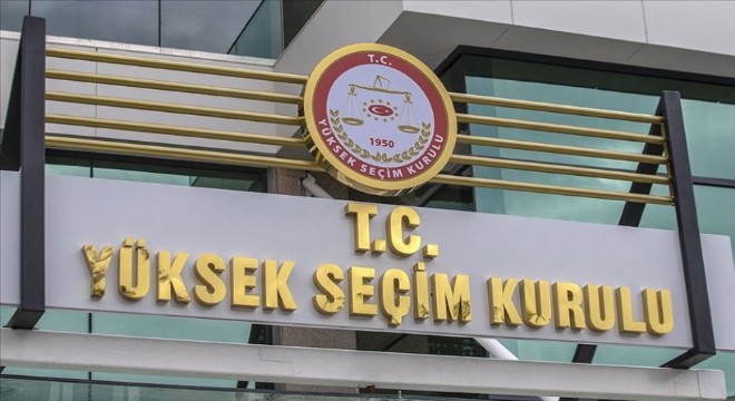 YSK mahalli idareler seçim takvimini yayınladı