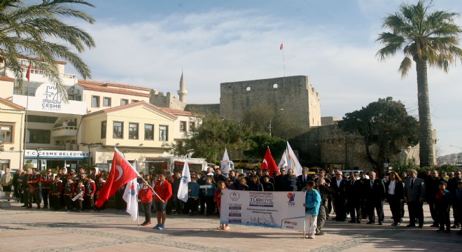 Yelken in kalbi Çeşme de atıyor