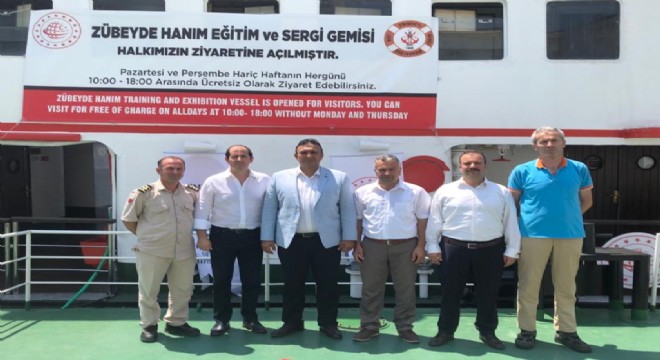 Zübeyde Hanım Gemisi Amatör Denizci Eğitimine Ev Sahipliği Yaptı