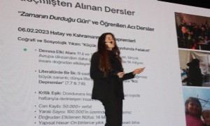 Başkan Denizli, 'İzmir'de Afet' panelinde konuştu.