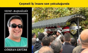 Cenazeye yüzlerce vatandaş katıldı.
