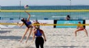 Çeşme Ilıca Plajında Voleybol şöleni