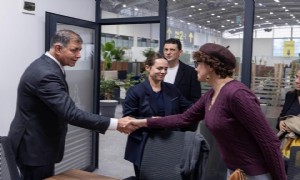 Minguzzi ailesinden Başkan Tugay’a ziyaret