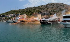 Çeşme'de Kabotaj Bayramı kutlandı